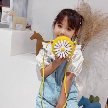 Dječja PU kožna crossbody torba s mozaiknim cvjetnim uzorkom – prozračna, vodootporna, otporna na habanje, zaštita od krađe; pogodna za vrtić