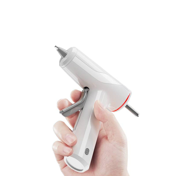 Bežično napajano ljepilo pištolj topljeno ljepilo, Li-ion baterija, ABS kućište, kompaktnog dizajna za kućnu upotrebu, širina kapljice 2, maksimalni tlak 12