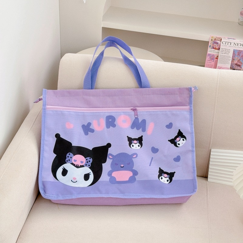 Rs Művészeti táska diákoknak, Oxford anyagból, cipzáras zárás, egyszerű forma, vállon viselhető táska