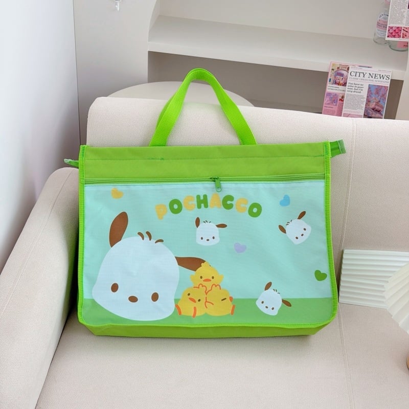 Rs Művészeti táska diákoknak, Oxford anyagból, cipzáras zárás, egyszerű forma, vállon viselhető táska