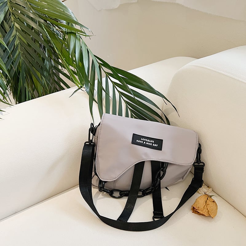 Unisex platnena crossbody torba, 5L kapacitet, stil Modern Tide Cool