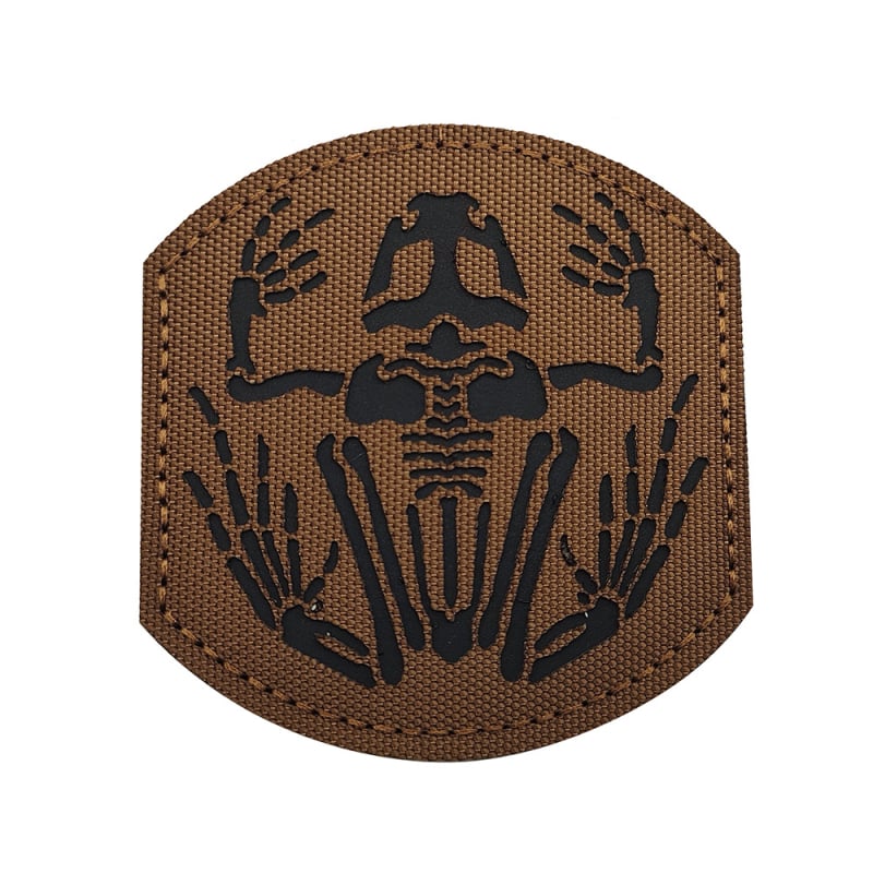 Back Hand neilona Velcro rokas josla ar galvaskausa vardes motīvu, atstarojoša un luminescējoša