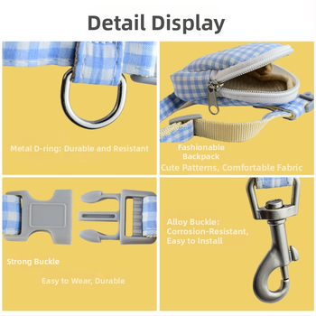 Котешки хасп с каишка и плодова раница, I-образен дизайн за гръден и гръбен носач, плат, Zhejiang произход