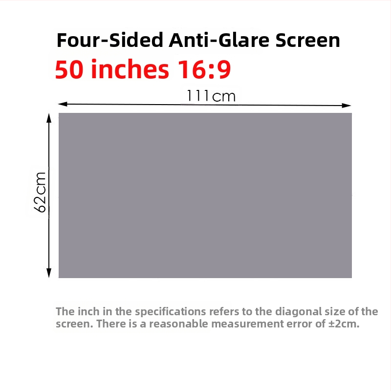 NICEFOUR SK1 Skladacia proti oslneniu projekčná obrazovka, hmotnosť 100–820 g, autorizovaná súkromná značka, uhol pozorovania 0–40°