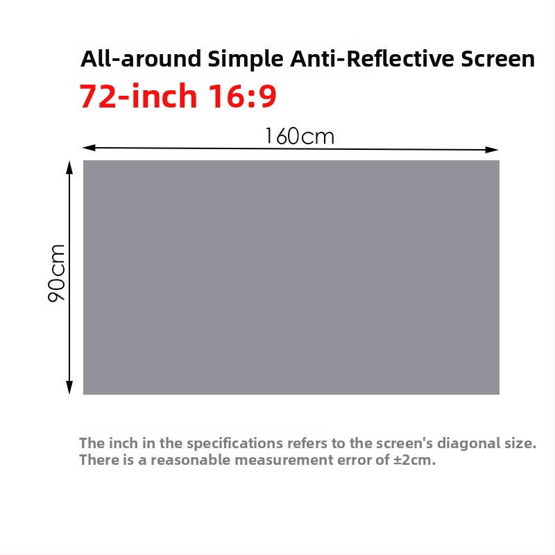 NICEFOUR SK1 Skladacia proti oslneniu projekčná obrazovka, hmotnosť 100–820 g, autorizovaná súkromná značka, uhol pozorovania 0–40°