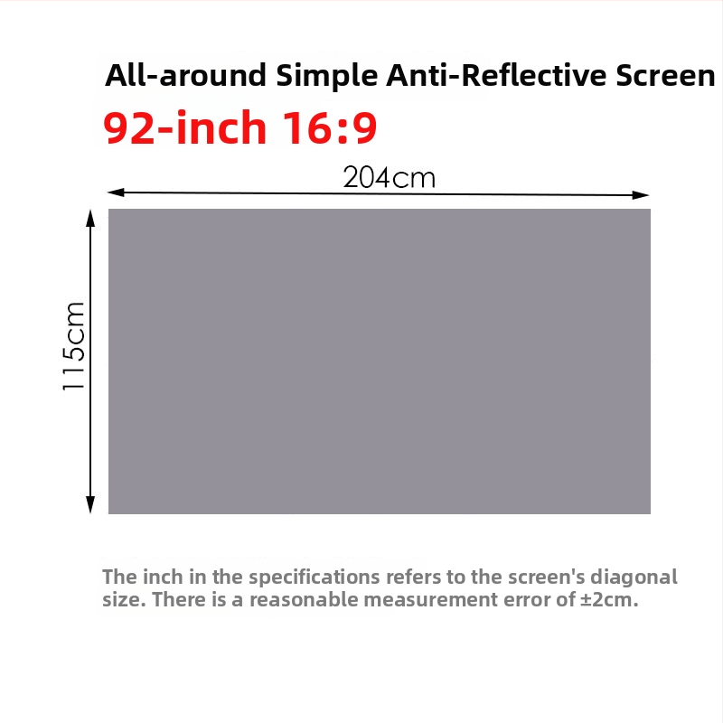 NICEFOUR SK1 Skladacia proti oslneniu projekčná obrazovka, hmotnosť 100–820 g, autorizovaná súkromná značka, uhol pozorovania 0–40°