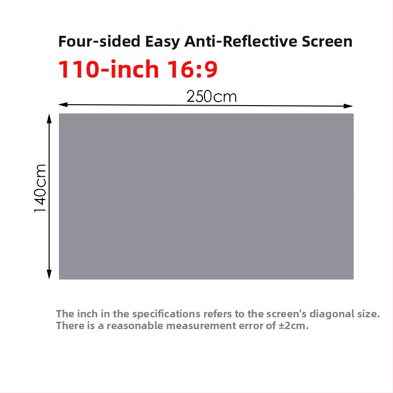 NICEFOUR SK1 Skladacia proti oslneniu projekčná obrazovka, hmotnosť 100–820 g, autorizovaná súkromná značka, uhol pozorovania 0–40°