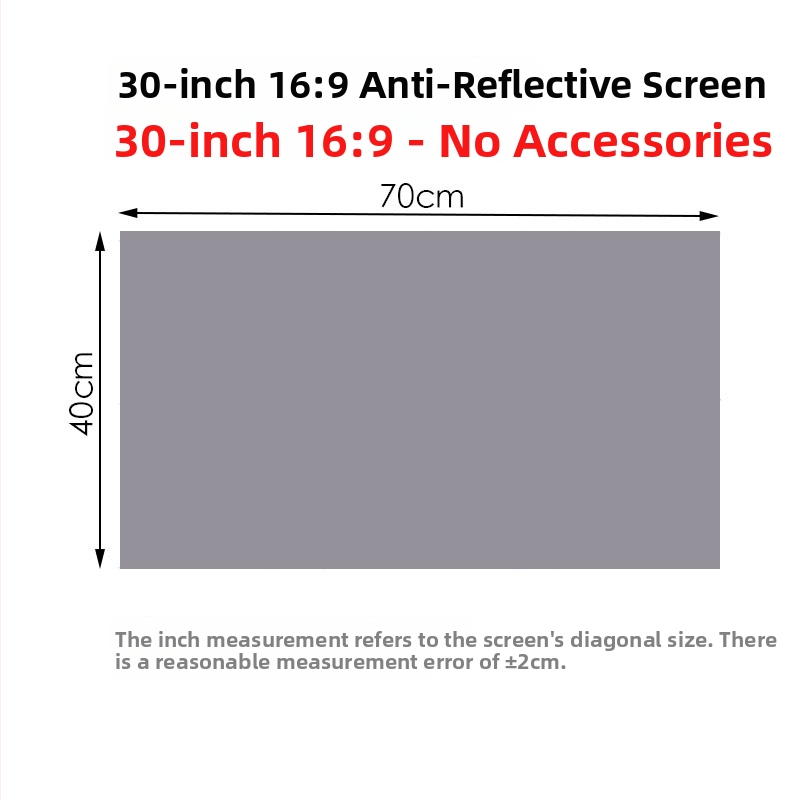 NICEFOUR SK1 Skladacia proti oslneniu projekčná obrazovka, hmotnosť 100–820 g, autorizovaná súkromná značka, uhol pozorovania 0–40°