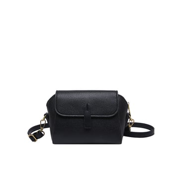 Crossbody torba od PU-a, gradski stil, vodoravan kvadratni oblik, zatvaranje zipom, poliester podstava