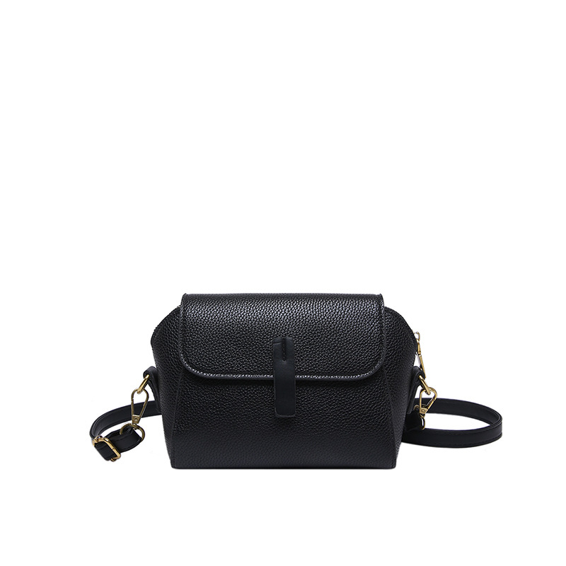 Crossbody torba od PU-a, gradski stil, vodoravan kvadratni oblik, zatvaranje zipom, poliester podstava