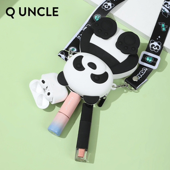 Silikon Panda crossbody torba za unisex, studentski stil, prozračna, vodootporna, ultra lagana, proširiva