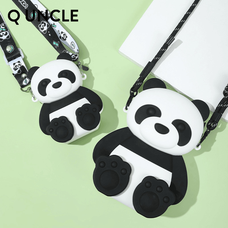 Silikon Panda crossbody torba za unisex, studentski stil, prozračna, vodootporna, ultra lagana, proširiva