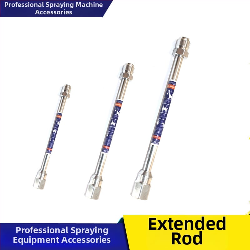 Електрически удължител за пистолет за безвъздушно пръскане с високо налягане — свързващ прът за пистолета; произход: Тяндзин, Китай; марка: Other; псевдоним: Pole