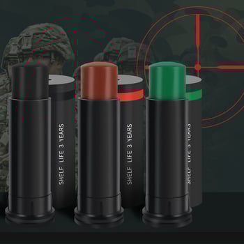 Chagall kamuflažni uljni makeup za tijelo, trobojni set, 30 g, za vojne entuzijaste i kampiranje na otvorenom