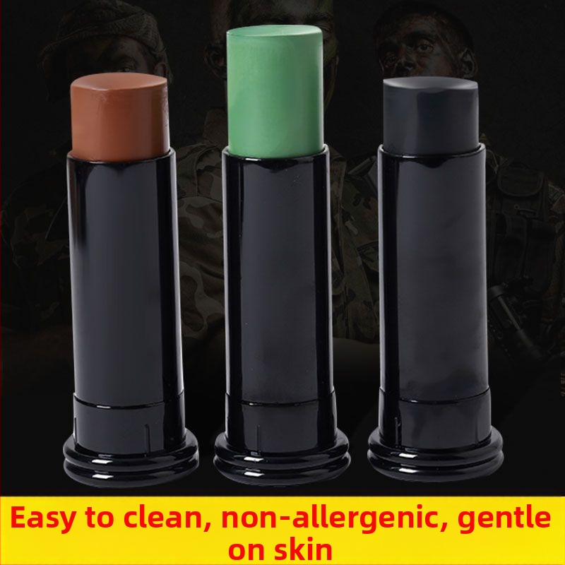 Chagall maskovací olejová farba na telo, tri farby, 30 g, pre vojenských fanúšikov a kempovanie v prírode