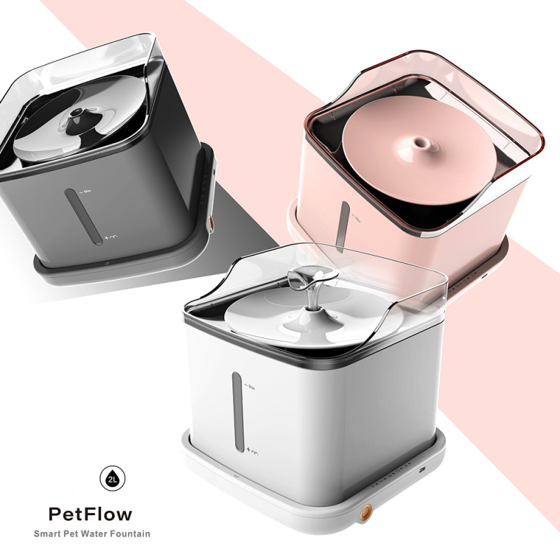 DY Pet Water Dispenser – Έξυπνος ποτιστήρας νερού για κατοικίδια με ασύρματη αντλία, αποσπώμενη βάση, αθόρυβη λειτουργία για σκύλους και γάτες