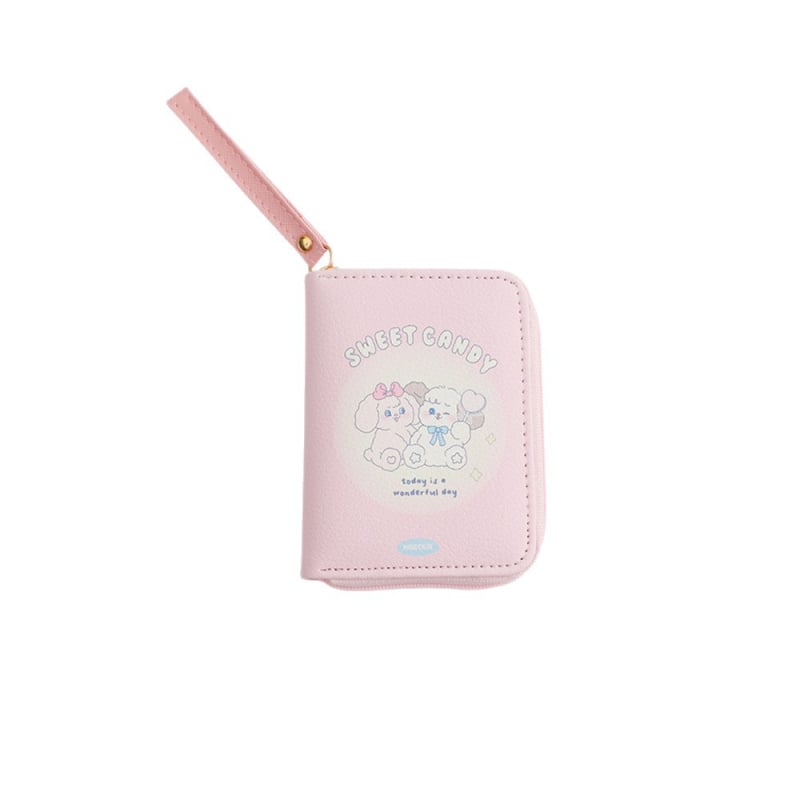 PU novčanik za kovanice s anime uzorkom, djevojački stil, HISOCUTE