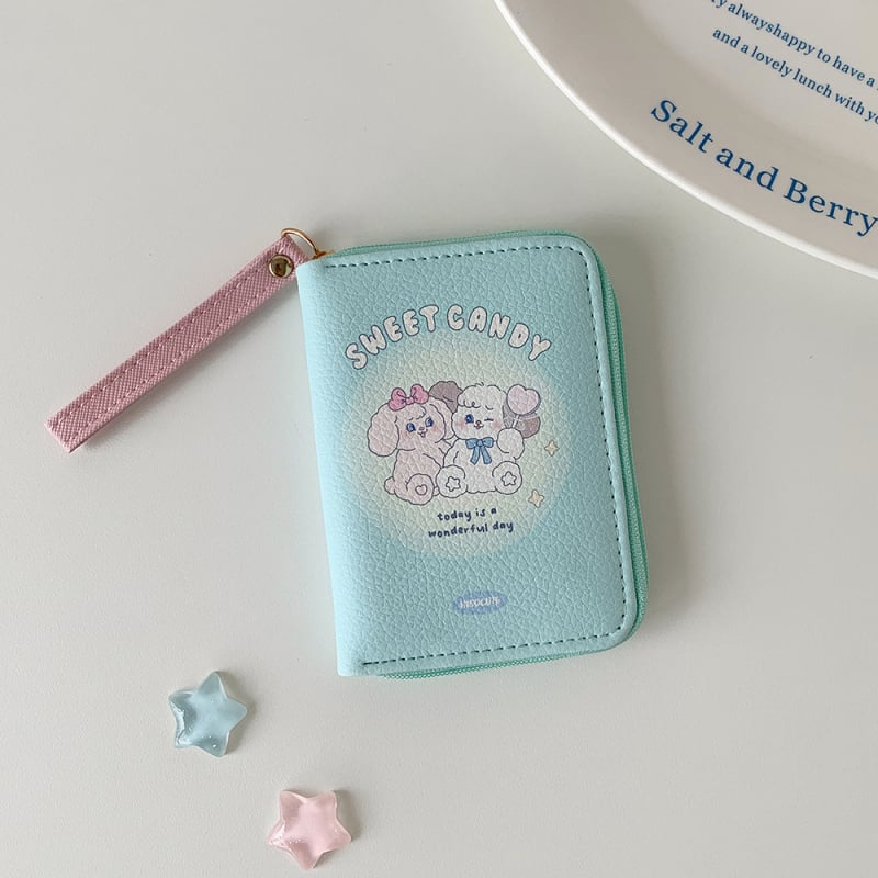 PU novčanik za kovanice s anime uzorkom, djevojački stil, HISOCUTE