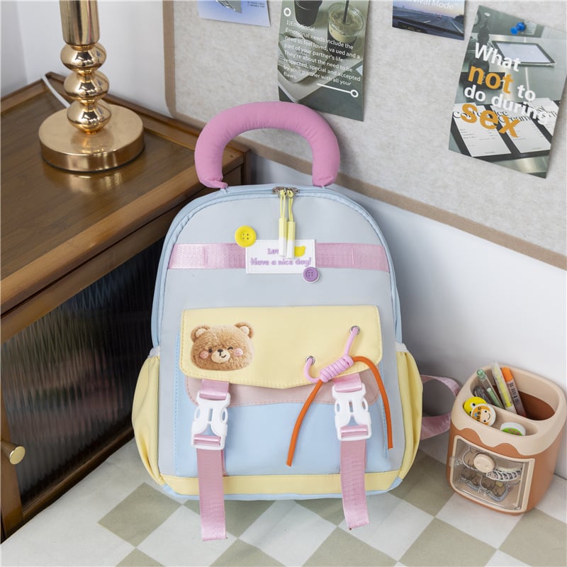 Novi stil torbe za vrtić, moderne, velik kapacitet, vodootporna, ojačana, unisex