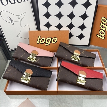 Novčanik od PU, s uzorkom slova, unisex, PU podstava