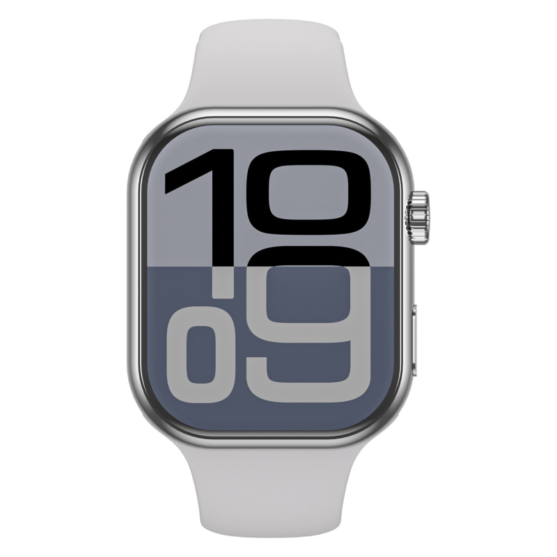 Ceas inteligent S10 cu ecran AMOLED, autonomie baterie 15–21 zile, rezistență la apă pentru înot, plăți NFC, monitorizarea ritmului cardiac