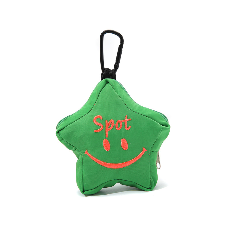 Portofel pentru monede cu buzunar pentru căști – ultra-ușor, poliester, stil stradal, pentru ambele sexe, imprimare logo