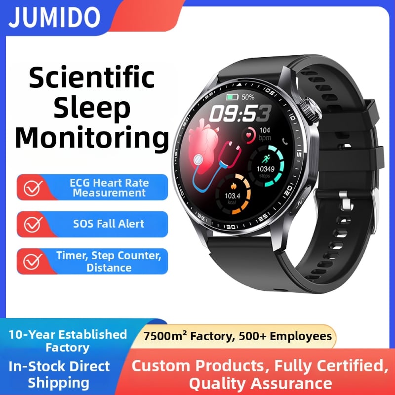 F210 Pametni sat s kružnim zaslonom – praćenje otkucaja srca, sna, krvnog tlaka i SpO2, Bluetooth pozivi, 7–14 dana trajanja baterije, kućište od titanija