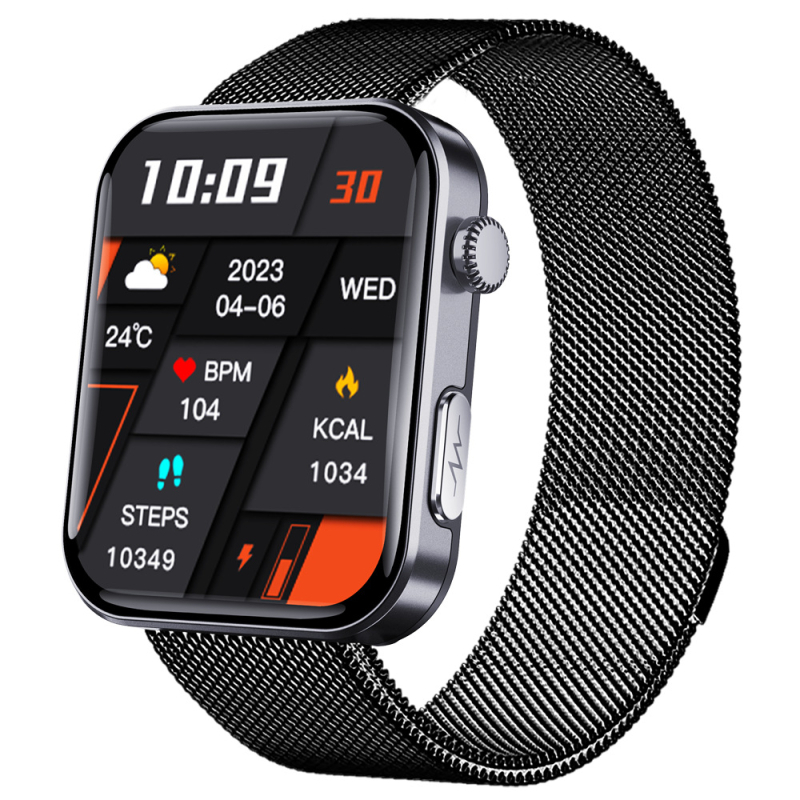 Pametni sat F310 s ECG-om, praćenjem otkucaja srca, krvnim tlakom, zasićenjem kisikom i praćenjem sna