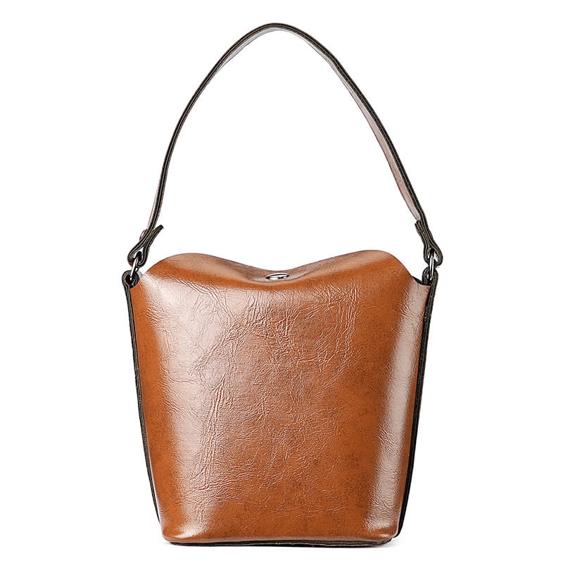 Ženski novčanik za novčiće i držač kartica od PU kože, dijagonalni mini bucket dizajn