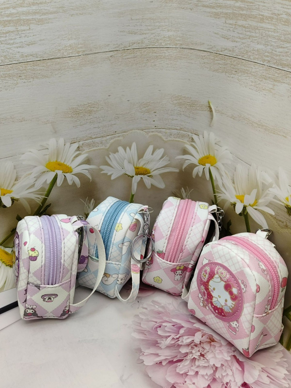 Novčanik za kovanice s dizajnom crtanih životinja, PU materijal, unisex, uzorak anime i crtani filmovi