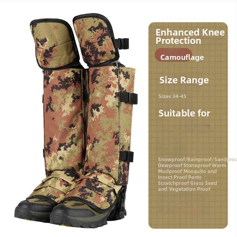 TPU návlek na topánky, dlhý valec, unisex, na zimné a jesenné výlety v snehu a piesku