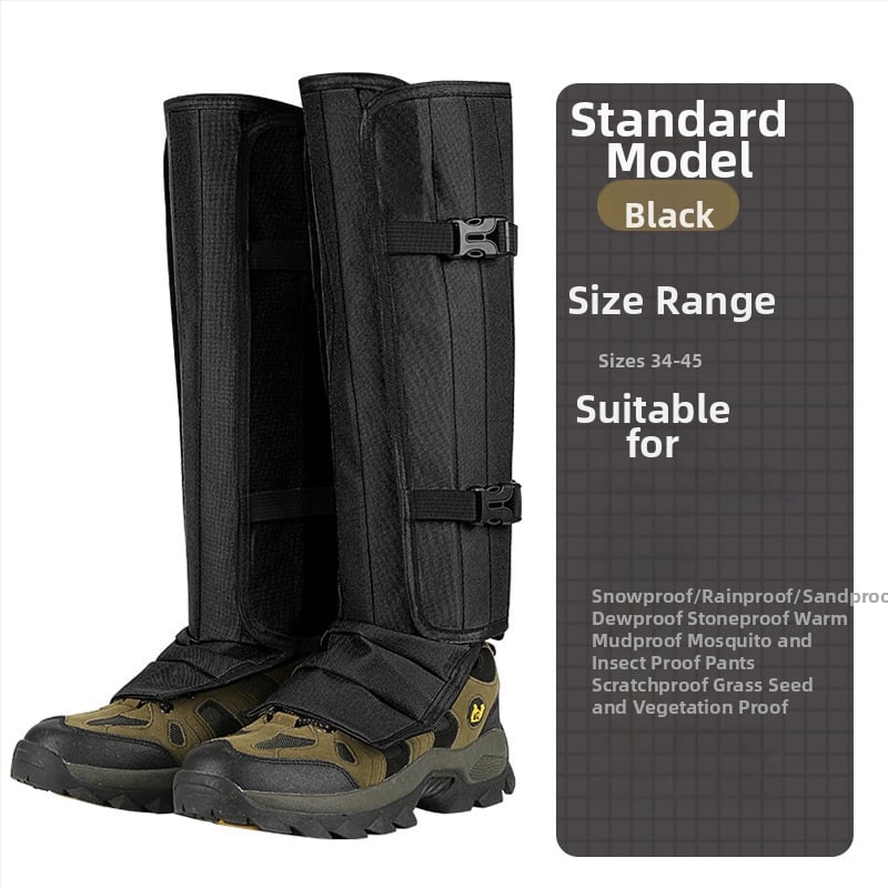 TPU cipőgaiter hosszú cső, uniszex, téli–ősz sivatagi túrákhoz
