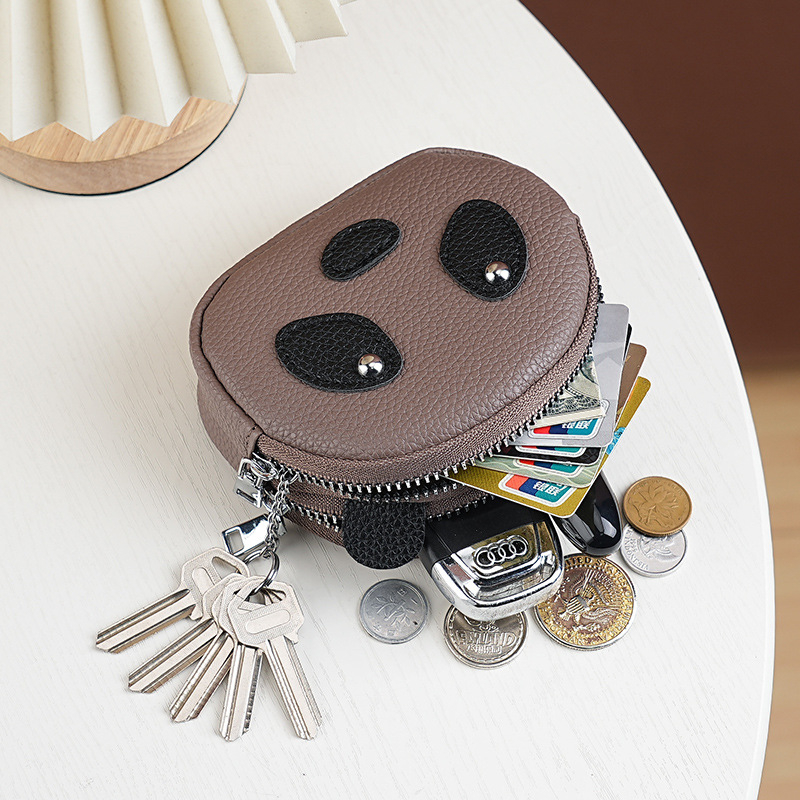 Монетник PU кожа, градска простота, неутрален пол, полиестерна подплата