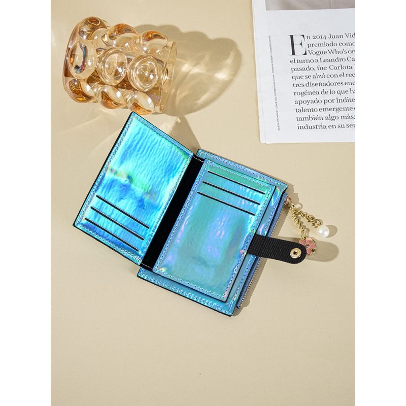 Монетник PVC, стил уличен тренд, подплата полиестер, пролет 2024, за жени