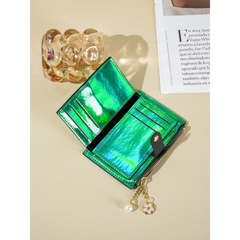 Монетник PVC, стил уличен тренд, подплата полиестер, пролет 2024, за жени