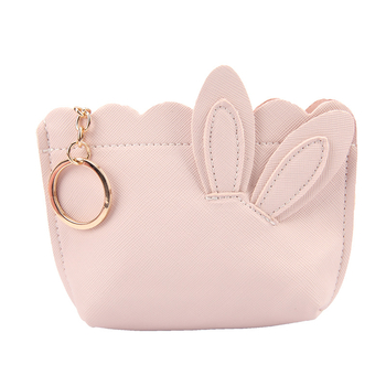 Монетник от PU кожа, модел 9009, шарка 51709658, стил свеж и сладък, за жени