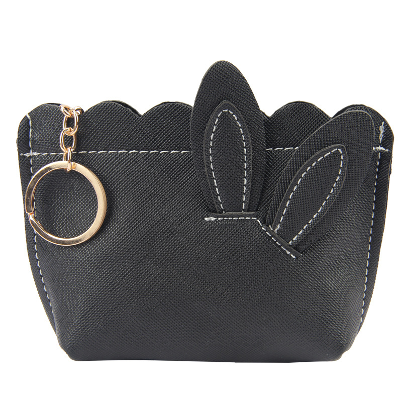 Монетник от PU кожа, модел 9009, шарка 51709658, стил свеж и сладък, за жени