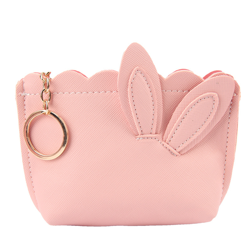 Монетник от PU кожа, модел 9009, шарка 51709658, стил свеж и сладък, за жени