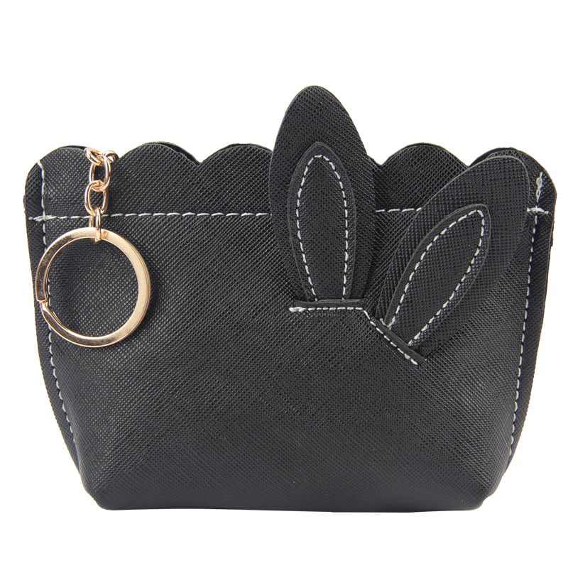 Монетник от PU кожа, модел 9009, шарка 51709658, стил свеж и сладък, за жени