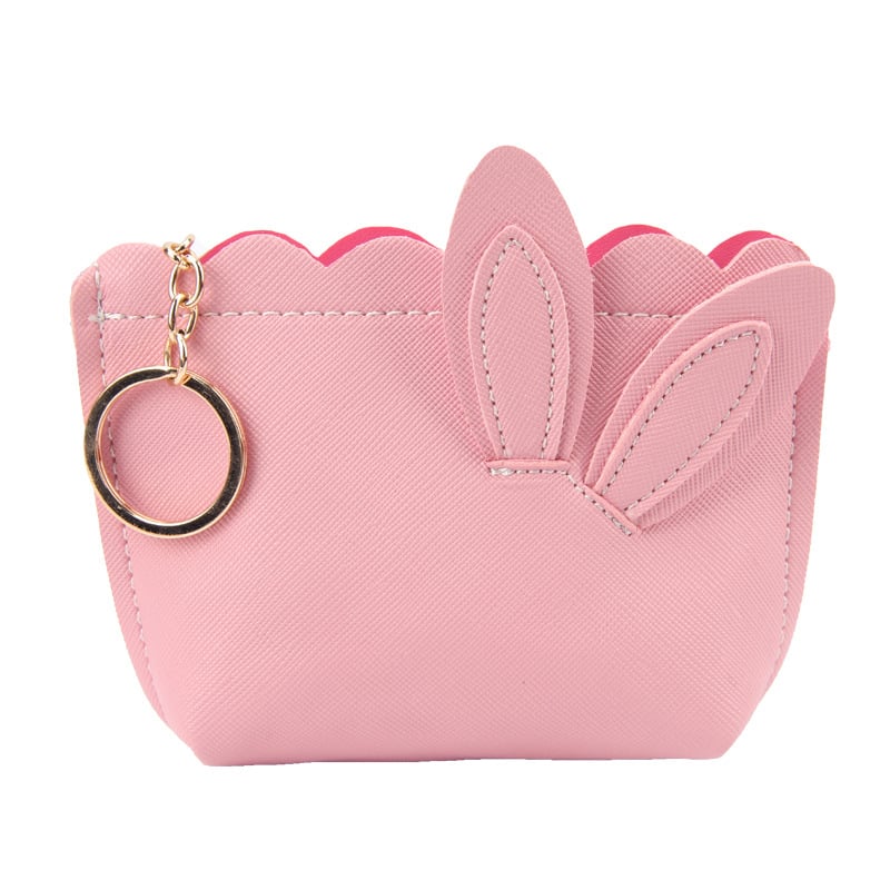 Монетник от PU кожа, модел 9009, шарка 51709658, стил свеж и сладък, за жени