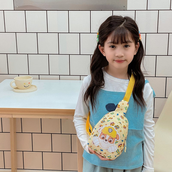 Geantă de copii crossbody, material PU, model anime, extensibilă, unisex, pentru uz zilnic / grădiniță