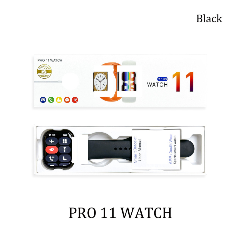 Pro11 pametni sat s Bluetooth pozivom, IPS zaslon, praćenje otkucaja srca i razine zasićenja krvi kisikom, bežično punjenje