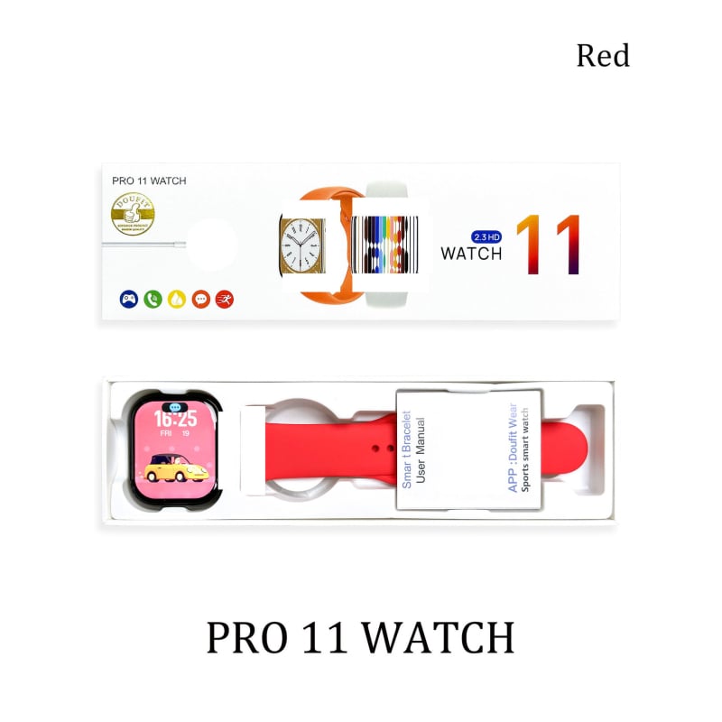 Pro11 pametni sat s Bluetooth pozivom, IPS zaslon, praćenje otkucaja srca i razine zasićenja krvi kisikom, bežično punjenje