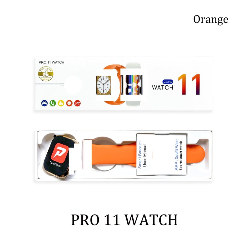 Pro11 pametni sat s Bluetooth pozivom, IPS zaslon, praćenje otkucaja srca i razine zasićenja krvi kisikom, bežično punjenje