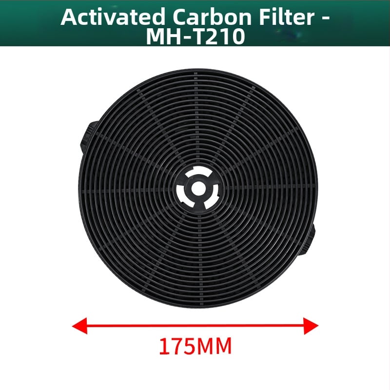 Manhe филтър с активен въглен за кухненски аспиратор, модел Activated carbon, повърхностен монтаж