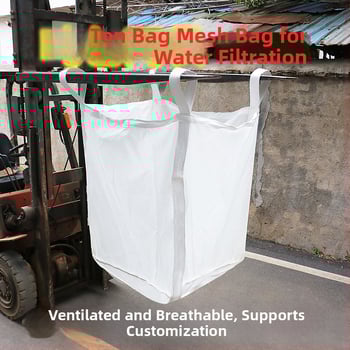 Veterná tonová taška na prepravu vody, kreviet, piesku a kalov; štvorcový tvar; materiál: mimoriadne odolná sieťovina; kapacita: viacero veľkostí; značka Kaixiu