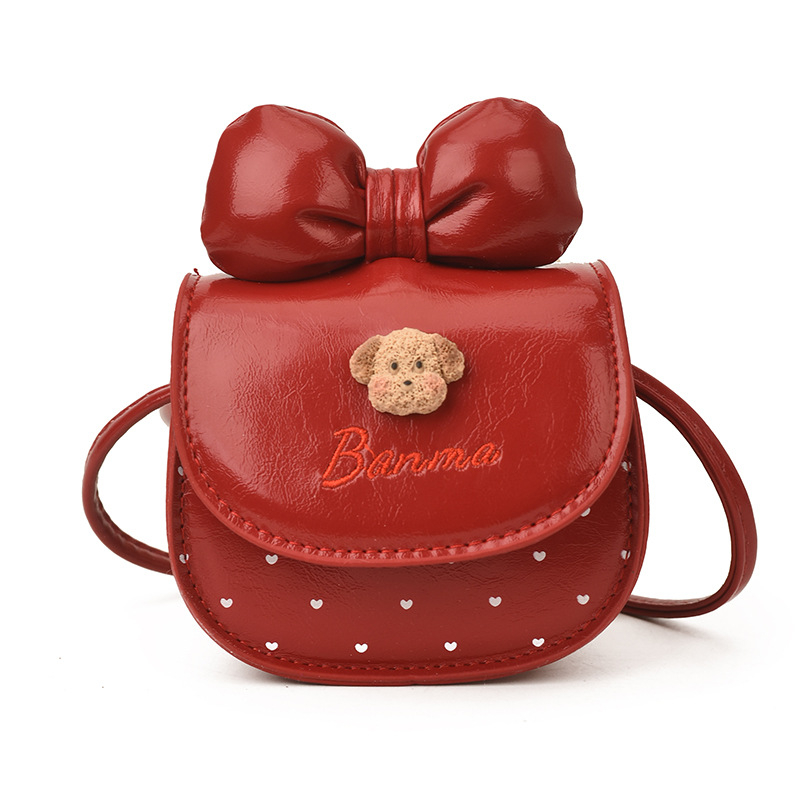 Dječja crossbody torba s mačjim ušima i anime uzorkom, ultra lagana PU tkanina, BM-1211, 1 preklop novčanik