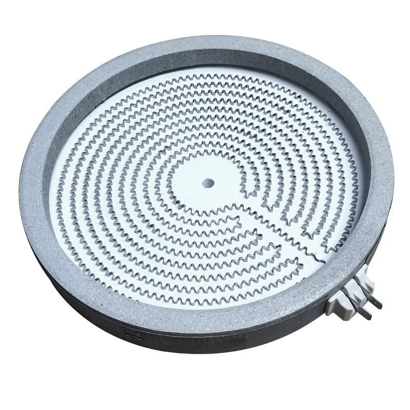 Стъклен панел за нагряване за индукционен котлон – кръгла форма, микро-кристална плоча, аксесоар за електрическа керамична плита