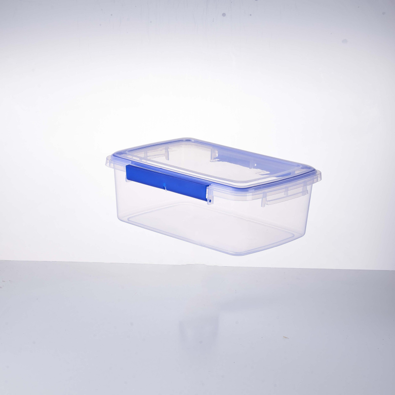Plastična zapečaćena pravokutna kutija za skladištenje hrane s poklopcem, zadržava toplinu, nije prikladna za mikrovalnu pećnicu