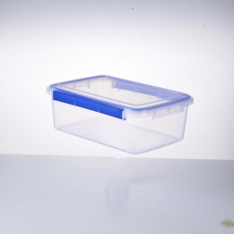Plastična zapečaćena pravokutna kutija za skladištenje hrane s poklopcem, zadržava toplinu, nije prikladna za mikrovalnu pećnicu